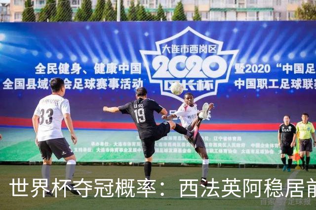 世界杯夺冠概率：西法英阿稳居前四 葡巴德第二集团